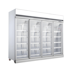 <span class=keywords><strong>ตู้</strong></span>แช่เครื่องดื่มแบบตั้งตรง 4 ประตูกระจก คุณภาพสูง สำหรับใช้ในเชิงพาณิชย์ พร้อมไฟ LED ควบคุมอุณหภูมิเดียว ความจุขนาดใหญ่ เหมาะสำหรับซูเปอร์มาร์เก็ต - Product Image 1