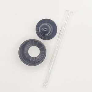 Tutup kerah penitis 28mm dengan pipet kaca gigitan karet untuk botol obat kaca - Product Image 2