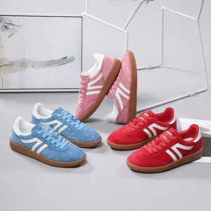 <span class=keywords><strong>Sneakers</strong></span> Casual in <span class=keywords><strong>Pelle</strong></span> da <span class=keywords><strong>Donna</strong></span>, <span class=keywords><strong>Sneakers</strong></span> Retrò da Uomo, Scarpe da Passeggio Traspiranti Antiscivolo alla Moda - Product Image 3