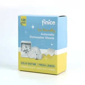Finice Automatic Detergent Dishwashing Tablet Sheet All In 1 Dishwashing Sheet Dishwasher Tablets