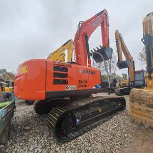 Nouvelle arrivée 24 tonnes d'occasion HITACHI ZX240 pelle hydraulique moyenne bon marché Original Hitachi Zaxis 240 pelleteuse sur chenilles d'occasion - Product Image 1