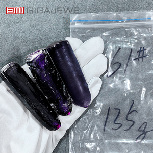 GIGAJEWE Corindón Sintético <span class=keywords><strong>en</strong></span> <span class=keywords><strong>Bruto</strong></span>, Color Verde, Cristal Creado <span class=keywords><strong>en</strong></span> Laboratorio, Barra de Cristal, Bola, Gema sin Cortar para Facetado y Fabricación de Joyas - Product Image 4