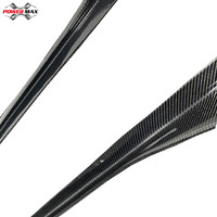 Jupes latérales en fibre de carbone style VRS pour Toyota Supra A90 A91 MKV mise à niveau à l'état neuf