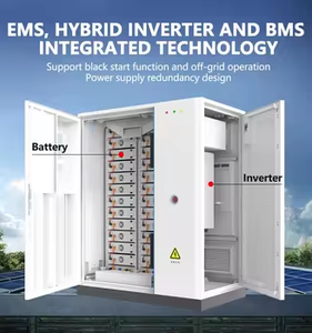 GE-F120 Deye efisiensi tinggi Kabinet Luar Ruangan All in One ESS 51.2V 100Ah 120kWh baterai Lithium untuk penyimpanan tenaga surya - Product Image 6