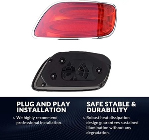 Nuovo Gruppo Ottico Posteriore per Bentley <span class=keywords><strong>Continental</strong></span> <span class=keywords><strong>GT</strong></span> 2012-2017, Fanale Posteriore Rosso 3W3945095R 3W3945096R, Lato Sinistro e Destro, Ricambi Auto - Product Image 4