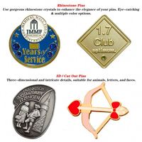 Épinglette Fabricant Badge Métal Artisanat En Gros Pièce De Monnaie Broche Logo Personnalisé Épingle En Émail Doux Épingles En Émail Dur Personnalisé