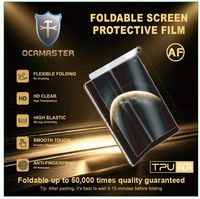 OCAMASTER TPU EPU Protection d'écran pliable HD transparente anti-rayures film flexible pour téléphones pliables (40 pièces/sac)
