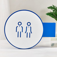 Boîte à lumière LED personnalisée, enseigne publicitaire, boîte à lumière LED en acrylique pour extérieur, boîtes à lumière rondes double face pour logo de boutique ou d'entreprise