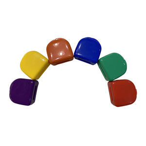 Estuche de Almacenamiento para Retenedores Dentales Colorido, Guía de Tamaños de Ortodoncia, Estuche Portátil para Dentaduras Postizas para Uso Doméstico y Comercial - Product Image 1