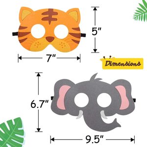Cosplay Party <strong>Masks</strong> Birthday Eye <strong>Mask</strong> Children's Felt <strong>Masks</strong> - Product Image 3