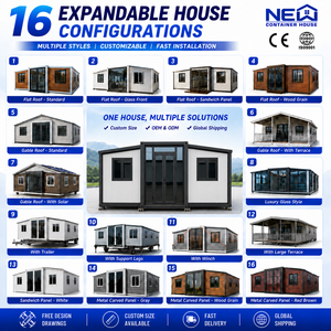 บ้านคอนเทนเนอร์สำเร็จรูปขนาด 20 ฟุต 40 ฟุต แบบขยายได้ 5 ห้องนอน บ้านเคลื่อนที่สำเร็จรูป - Product Image 3