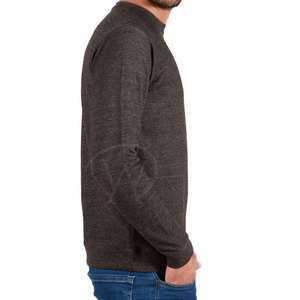 Sweatshirts d'hiver pour hommes grande taille 100% coton Couleur unie Personnalisable Séchage rapide et respirant Pull-over - Product Image 2