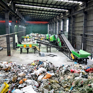 Línea de Clasificación de Residuos Sólidos Urbanos DANUBE para Vertederos de Residuos Domésticos, Capacidad de 50-1000T/día, CE ISO9001 - Product Image 1