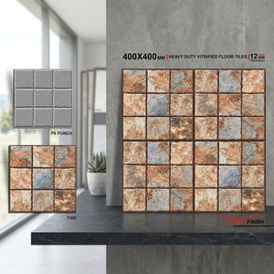 Digital Floor Parking Tiles 400x400mm Outdoor Heavy Duty 40x40cm Porcelain Ceramic Manufacturer Supply 16x16 - Product Image 1