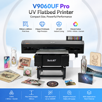 Impresora UV de 10 Años de Experiencia en Fabricación, Impresora UV Plana con Posicionamiento Visual para Discos USB y Carcasas de Móviles, Impresora UV en Venta