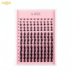 Extensions de cils A-RIX Manga Whispy Lash Clusters DIY, en PBT synthétique, imperméables, volume intense, pour greffe en salon et maquillage quotidien - Product Image 6