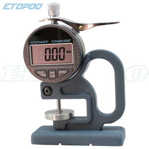 Display digitale percentuale micrometro spessore misuratore strumento misuratore 0.001mm pellicola di carta in pelle pannello Anti goccia imballaggio - Product Image 1
