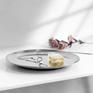 Plateau en acier inoxydable de couleur électro-plaquée, tasse à thé, plateau à eau, anneau d'aromathérapie rotatif, capacité de 1L, utilisation pour l'<span class=keywords><strong>étude</strong></span> et la cuisine - Product Image 3