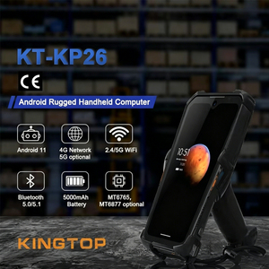 คอมพิวเตอร์พกพา PDA ระบบ Android 12 สำหรับงานอุตสาหกรรม ทนทาน ผลิตโดยโรงงาน ODM พร้อม NFC 1D/2D แบตเตอรี่ 5000mAh และเครื่องสแกน PDA - Product Image 2