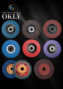 Prix de gros 40 Grit <span class=keywords><strong>Disque</strong></span> <span class=keywords><strong>à</strong></span> lamelles en oxyde d'aluminium 4 1/2 pouces <span class=keywords><strong>Disque</strong></span> <span class=keywords><strong>à</strong></span> lamelles abrasif 115mm pour métaux durs - Product Image 6
