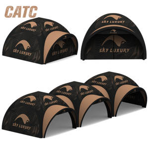 سعر المصنع CATC 8m كبير مختوم شرفة قابلة للنفخ للإعلان عن الأحداث الخارجية معرض Tende sterne - Product Image 4