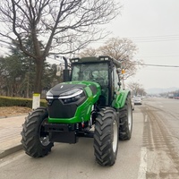 Tractor 4x4 de 150HP, Equipo Agrícola de Alta Eficiencia, Chasis Resistente con Motor para Trabajos de Plantación Agrícola e Implementos