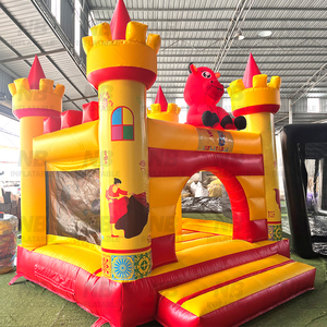 Commercial PVC <b>Inflatable</b> Portable Kids House With Blower CE Certified Includes Repair Kits <b>Inflatable</b> House <b>Inflatable</b> S - Product Image 4