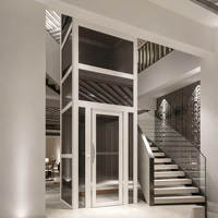 Ascenseur résidentiel de luxe pour villa, petit ascenseur domestique personnalisé pour villa