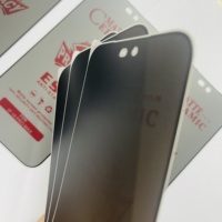 Film de protection d'écran en céramique nano mat anti-espion pour 13-18 Pro Max, dureté 9H, ultra-fin, couverture intégrale, étanche
