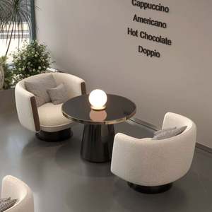 Hotel Lobby <b>Sales</b> Center Negotiation Sof Lounge Area Reception Desk and <b>Chairs</b> Luxury <b>Restaurant</b> Salon <b>Sales</b> Office Tea - Product Image 5