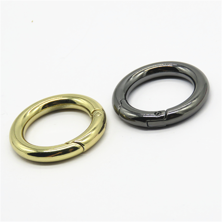 Рекламный многофункциональный пользовательский O-образный винтовой дизайн ворот Блокировка россыпью цинковый сплав карабин для альпинизма