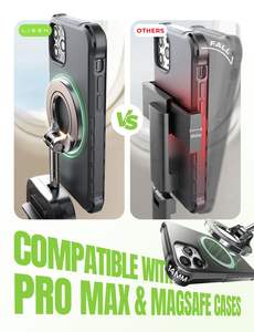 LISEN 2026 Support de téléphone portable magnétique puissant pliable pour bureau, bagages et <span class=keywords><strong>train</strong></span> à grande vitesse - Product Image 2