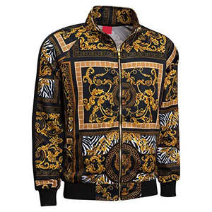 Survêtements pour hommes de haute qualité personnalisés légers 100% coton dernière conception survêtement coupe-vent motif solide séchage rapide - Product Image 5