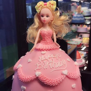 Lixsun ตุ๊กตาเด็กผู้หญิงสำหรับตกแต่งเค้กหน้าอก19cm น่ารัก<span class=keywords><strong>เจ้า</strong></span><span class=keywords><strong>หญิง</strong></span>หน้าอกเครื่องมืออบตุ๊กตา - Product Image 3