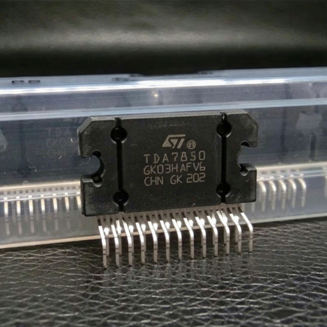 Car Audio Amplifier IC TDA7850 4x50W High Performance Power Amplifier for Car Stereo System -40C +125C Operating Temperature