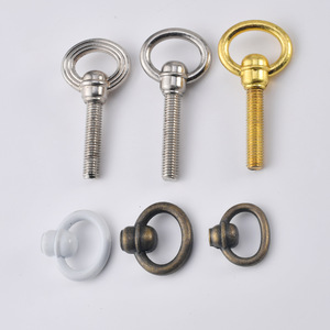 Furniture Handle Ring Zinc Alloy <b>Drawer</b> Pull Modern Simple Durable Hardware - Product Image 1