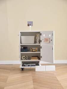 मल्टी फंक्शन डेक लिविंग रूम लकड़ी के रोबोट मध्ययुगीन राणा रोबोट साइड कैबिनेट बेडसाइड टेबल - Product Image 2