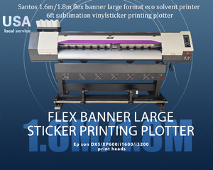 10Ft 5Ft 6Ft Large Inkjet Eco Printer Canvas Vinyl <b>Printing</b> <b>Machine</b> Small Eco Printer - Product Image 6