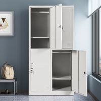 Casier en acier durable verrouillable haute capacité |   Armoire pour le personnel des bureaux commerciaux et des hôtels, design gain de place