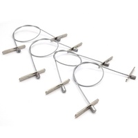 Kit de câble de suspension réglable en fil d'acier de 1.5mm pour la sécurité et la protection des LED