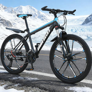 Bicicleta de Montaña con Ruedas de 26 Pulgadas, Llanta de Aleación de Aluminio, 21 Velocidades, Carga de 120 <span class=keywords><strong>kg</strong></span>, Cuadro de Acero, Bicicleta Deportiva para Exteriores - Product Image 1