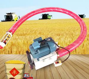 LIANGZO OEM ODM Yüksek Kaliteli Kauçuk Pnömatik Konveyör Pirinç Kabuğu Taşıma Yağa Dayanıklı Ayarlanabilir Hız Restoran Kullanımı - Product Image 3