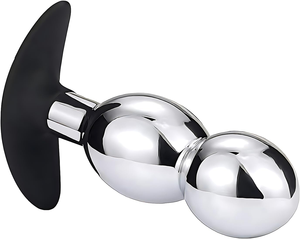 Dongkai New Metall Perlen Butt Plug Prostata-Massage gerät-Expand ing <span class=keywords><strong>Anal</strong></span> Plug Trainer <span class=keywords><strong>Anal</strong></span> Probe G-Punkt Stimulation Adult Sexspielzeug - Product Image 2