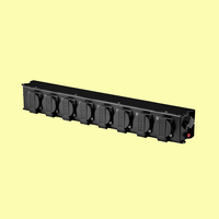 Boîte de distribution d'énergie robuste en acier, étanche, 20 ampères, 230 volts, 4600 W, pour équipement de scène