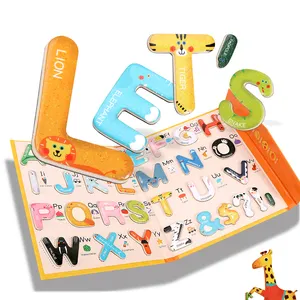 26 Letter Magnetic Tape Mental Puzzle Children Kindergarten Learning Cognition English Alphabet Pinyin Early Education Toy