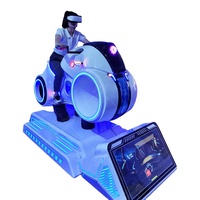 Simulador de Motocicleta VR Súper Atractivo para Adultos, Máquina de Motocicleta VR, Simulador de Carreras de Autos VR, Simulador de Realidad Virtual