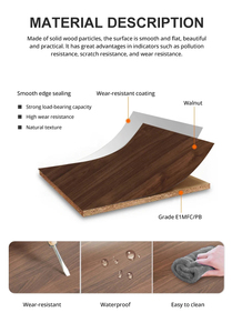 オフィス家具オフィスボスデスクモダンボステーブル0ffice - Product Image 3
