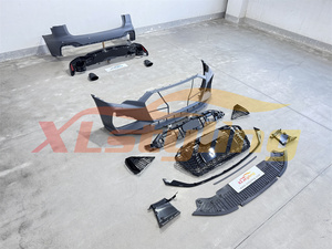 Accessori di conversione per lifting auto XLstyling paraurti anteriore posteriore per <span class=keywords><strong>AUDI</strong></span> <span class=keywords><strong>A6</strong></span> S6 C8 <span class=keywords><strong>Avant</strong></span> 2019 + Upgrade a RS6 Look Style Bodykit - Product Image 3