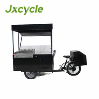 Tricycle électrique avec grille, chariot de supermarché, pour chien chaud, 3 roues, livraison mobile