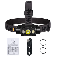 Longue Distance 4000lm Trois LED Phare Rechargeable 21700 Phare USB Reverse Charge Magnétique Queue Travail Camp Lumière